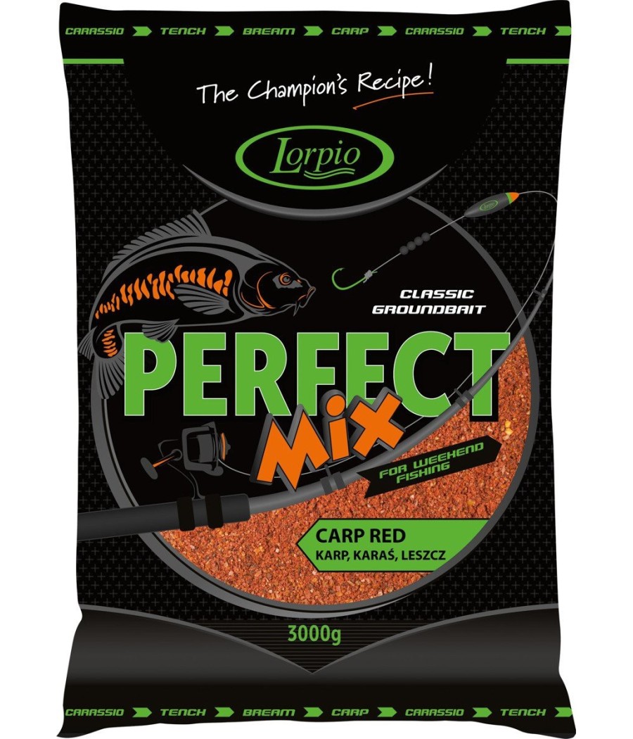 kaper sklep Lorpio Zanęta Perfect Mix Carp Red 1 KG