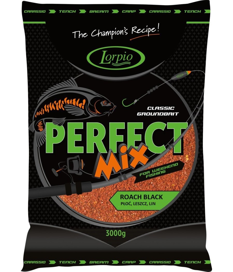 kaper sklep Lorpio Zanęta Perfect Mix Roach Black 1 KG