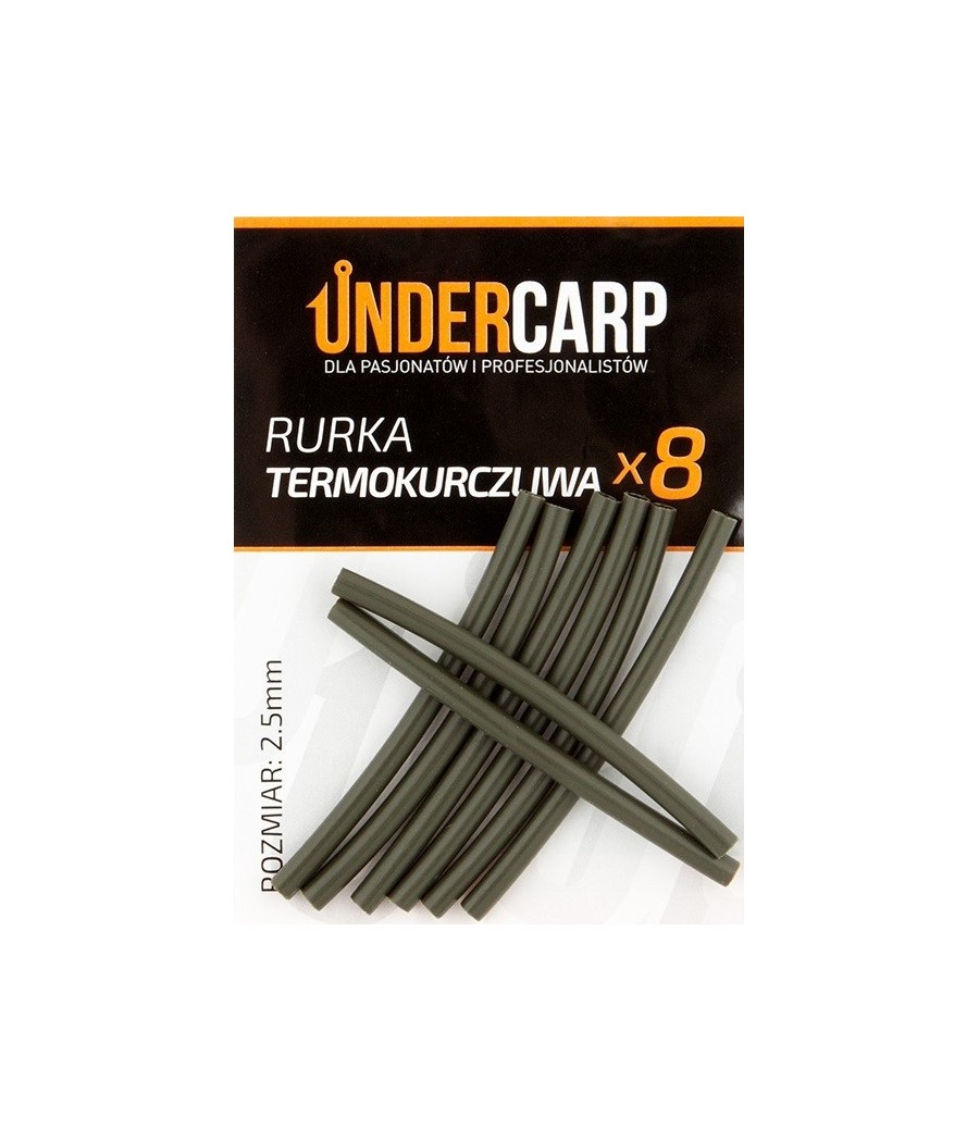 Undercarp Rurka termokurczliwa zielona 2,5 mm