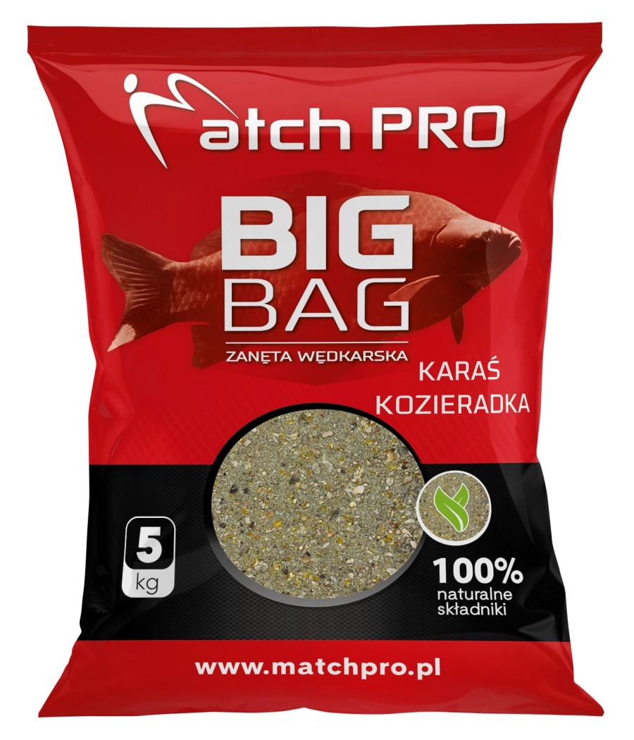 MatchPro Zanęta Big Bag Karp Truskawka 5kg