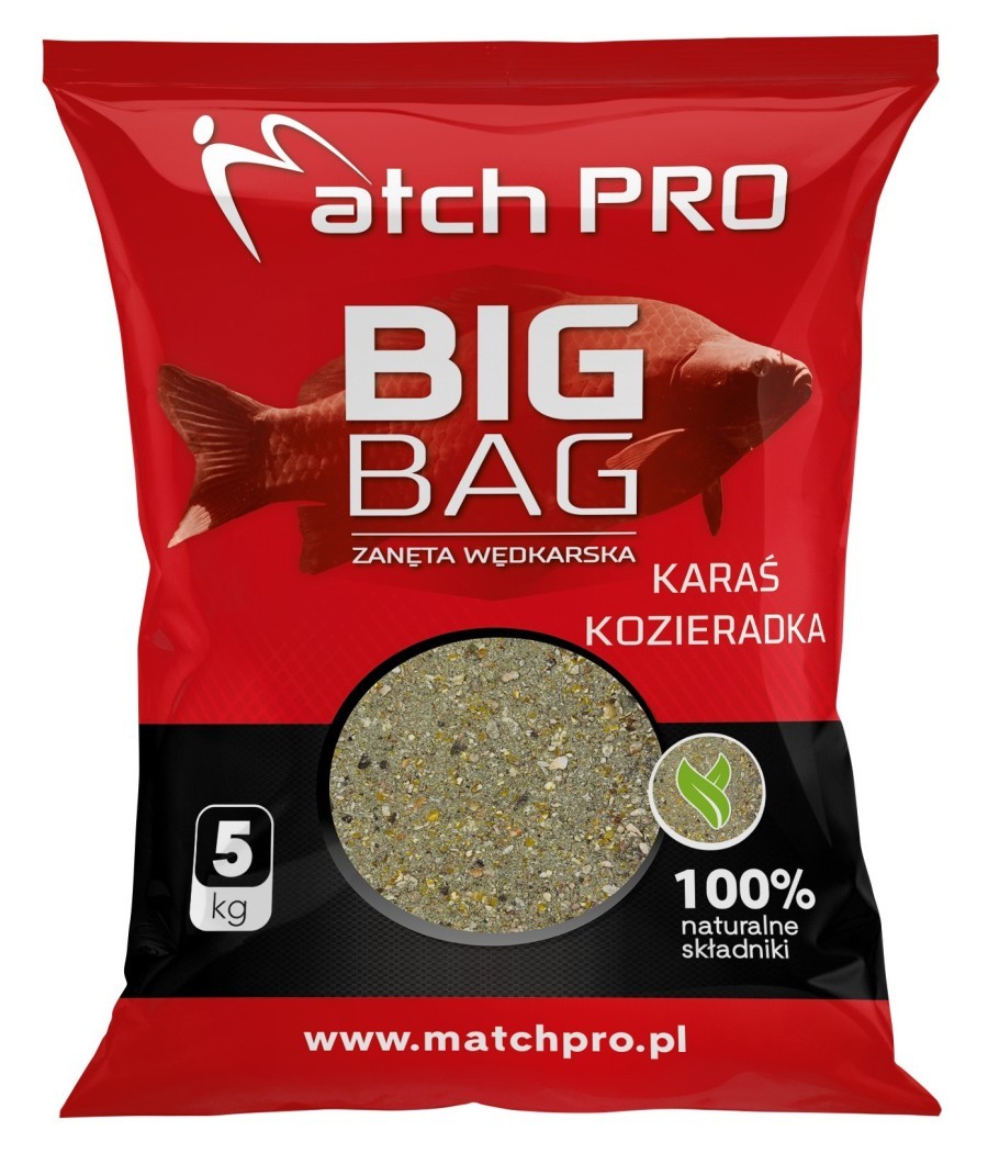 MatchPro Zanęta Big Bag Karp Truskawka 5kg