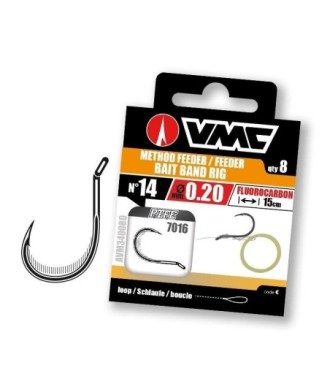 VMC MF Bait Band Rig n.12 /0.25/ 15cm Fluorocarbon