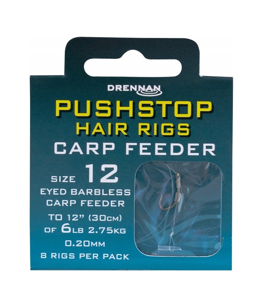 Drennan Przypony PUSHSTOP H'RIG Carp Feeder nr 8