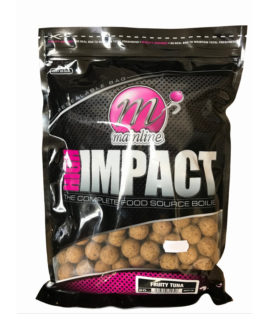 MAINLINE High Impact Fruity Tuna Boilies 1kg