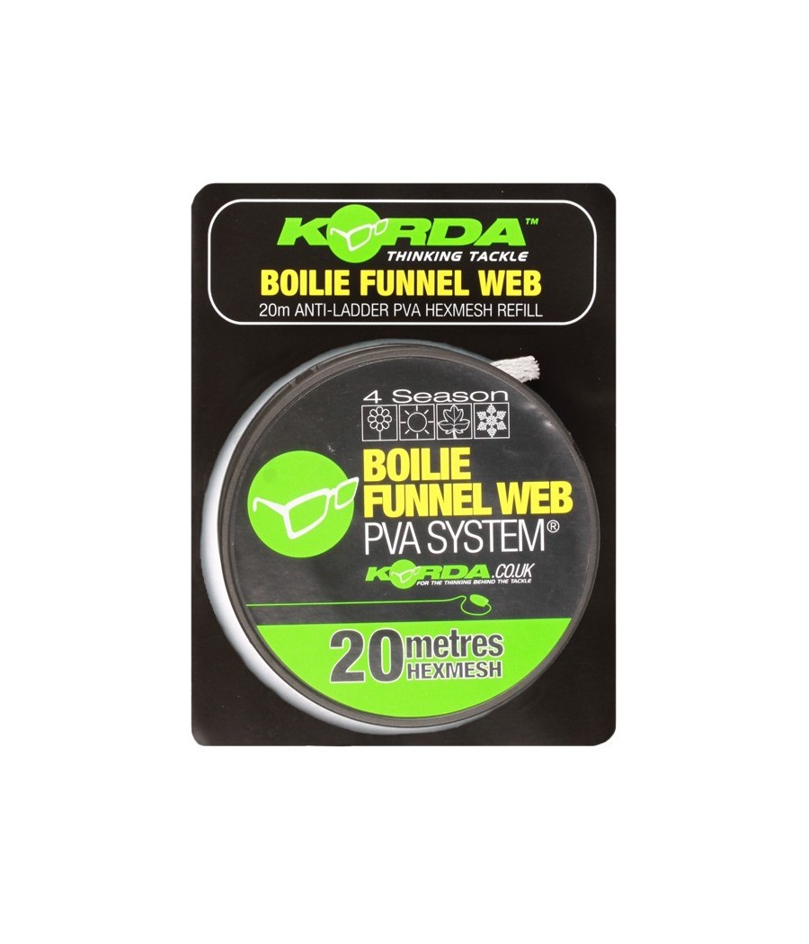 kaper sklep Korda Boilie Funnel Web Hexmesh 20m refill