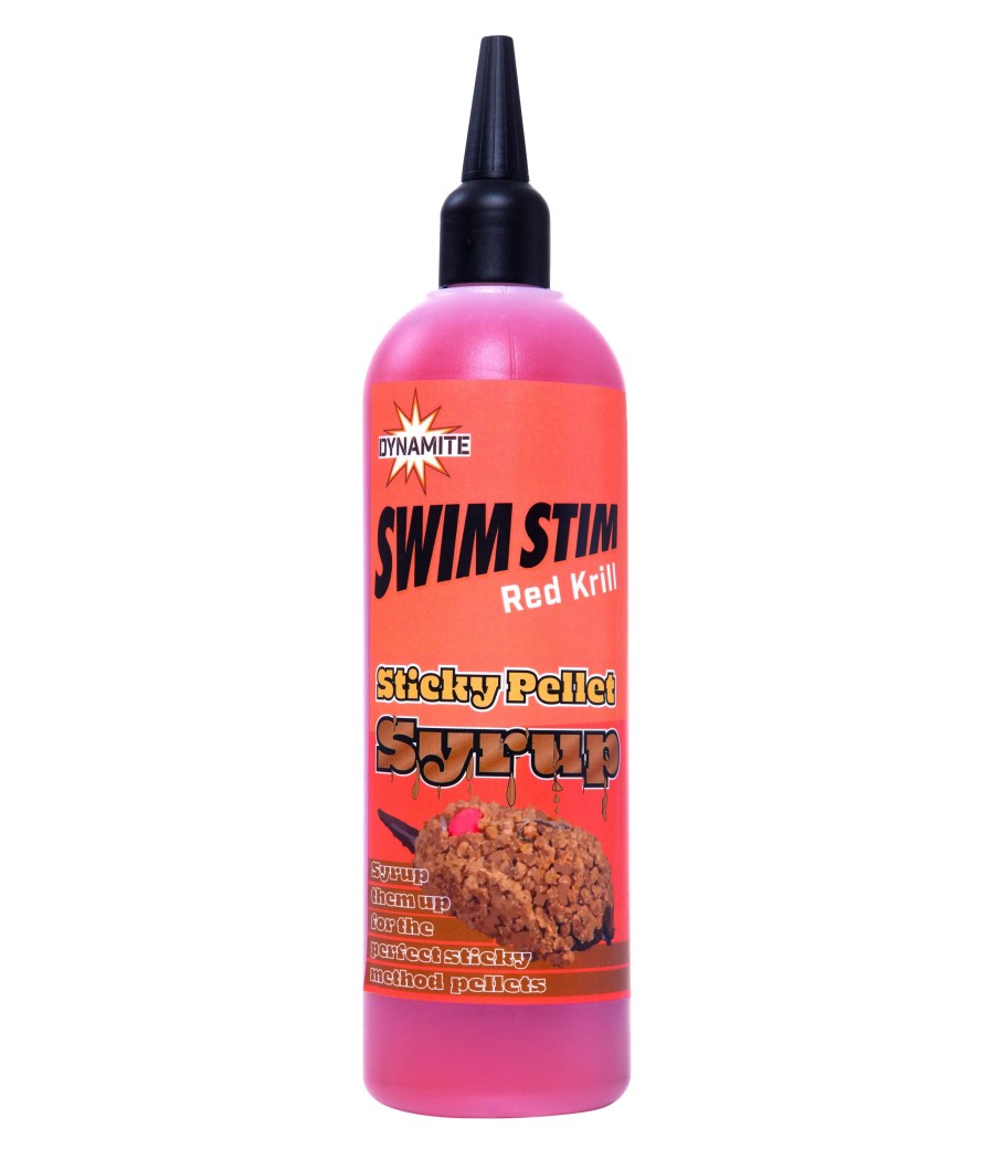 Dynamite Baits Swim Stim Sticky Pellet Syrup 300ml Red Krill
