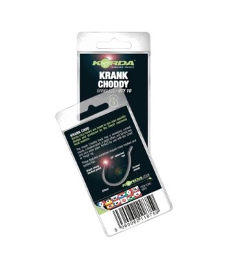 Korda Haczyki Krank Choddy Barbless roz. 4 10szt