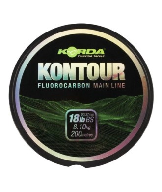 Korda Fluorocarbon Kontour 0,37mm 200m 8,10kg