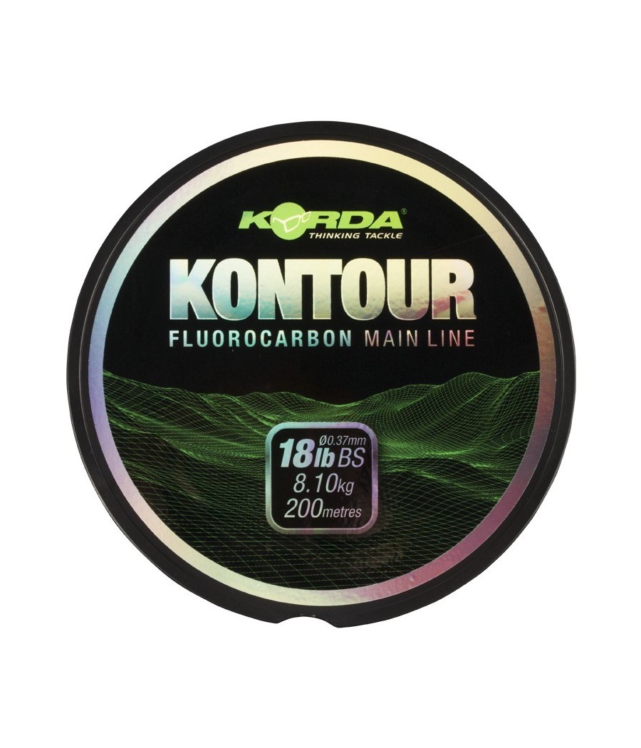 Korda Fluorocarbon Kontour 0,37mm 200m 8,10kg