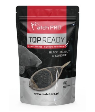 MatchPro Top Ready Metodmix Black Halibut Konopie Zanęta 700g