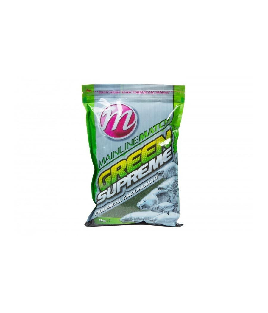 kaper sklep Mainline Zanęta Green Supreme 1kg