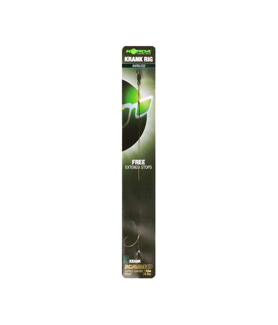 kaper sklep KORDA przypon Krank ready rig barbless roz 2