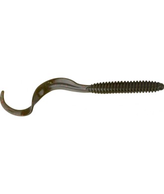 Savage Gear sg RIB WORM 9cm green silver