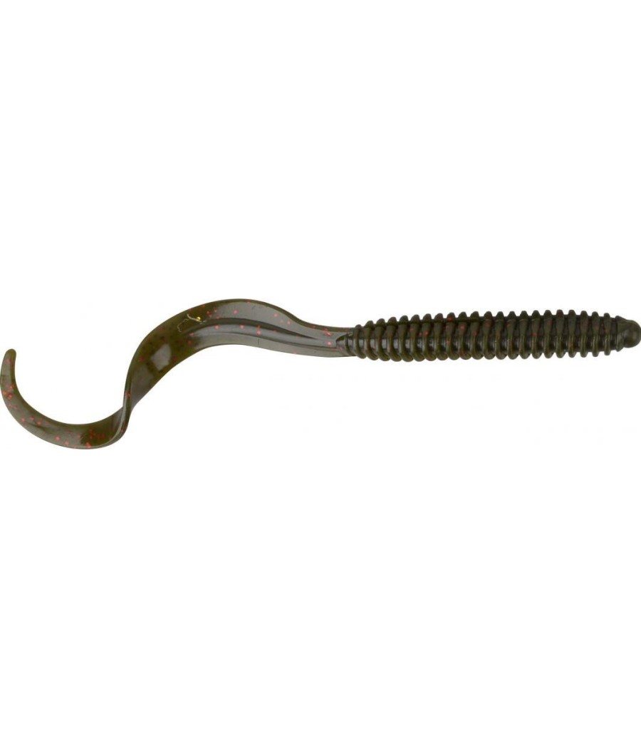 Savage Gear sg RIB WORM 9cm green silver