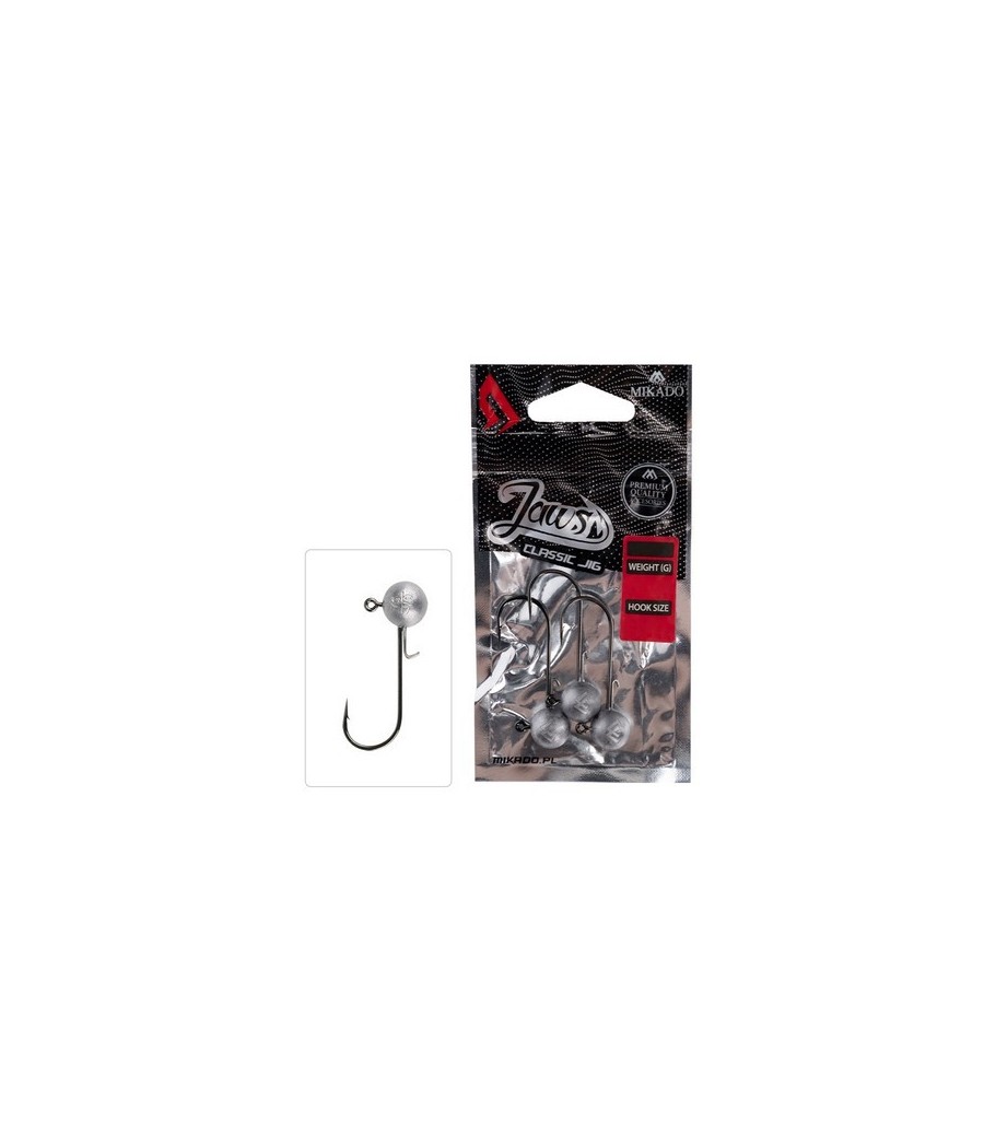 sklep kaper MIKADO Jaws Classic Jig 10g 5/0 główki jigowe 3szt