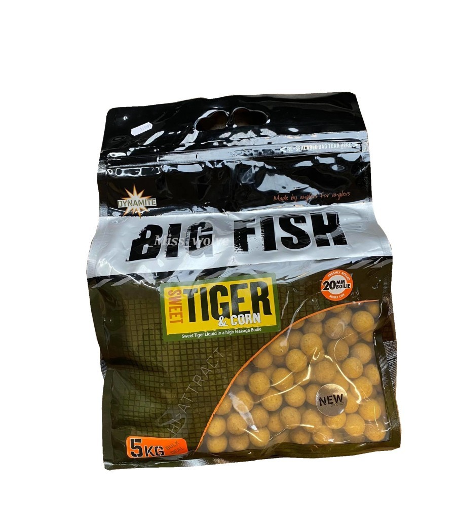 kaper sklep Dynamite Baits Big Fish Tiger & Corn 20mm 5kg