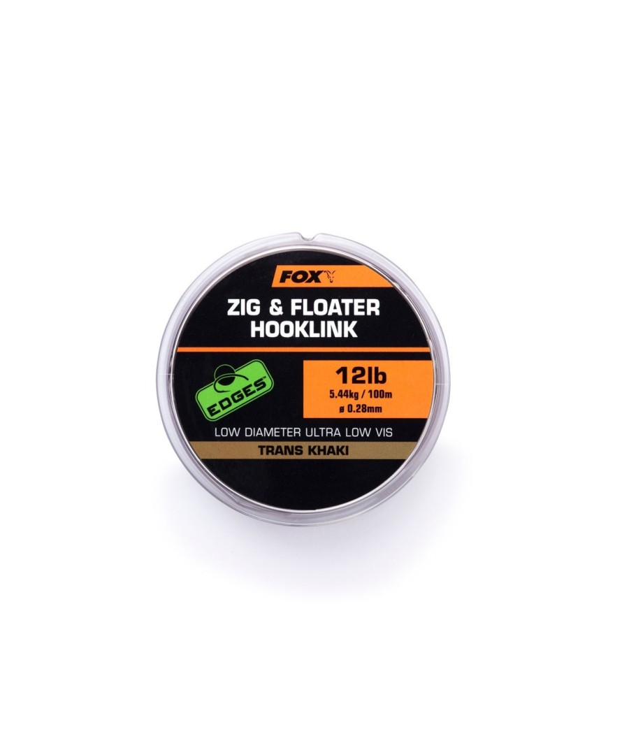 FOX Edges Zig & Floater Hooklink 10lb 0.26mm 100m