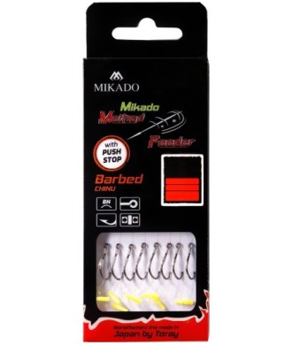 kaper sklep Mikado Przypon Method Feeder  nr4 Push Stop żyłka