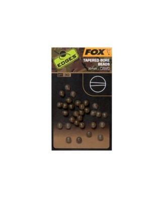 FOX Camo Tapered Bore Beads 6mm 30 SZT