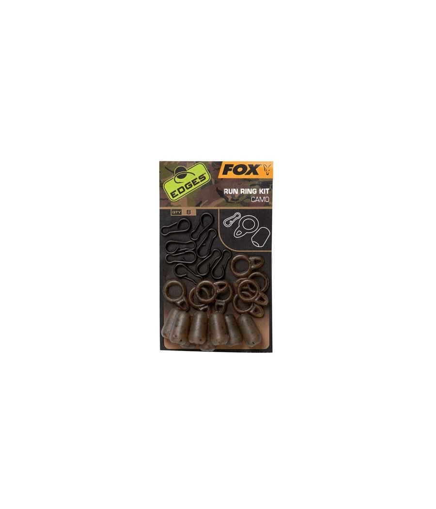 Fox Edges Camo Run Ring Kit 8szt