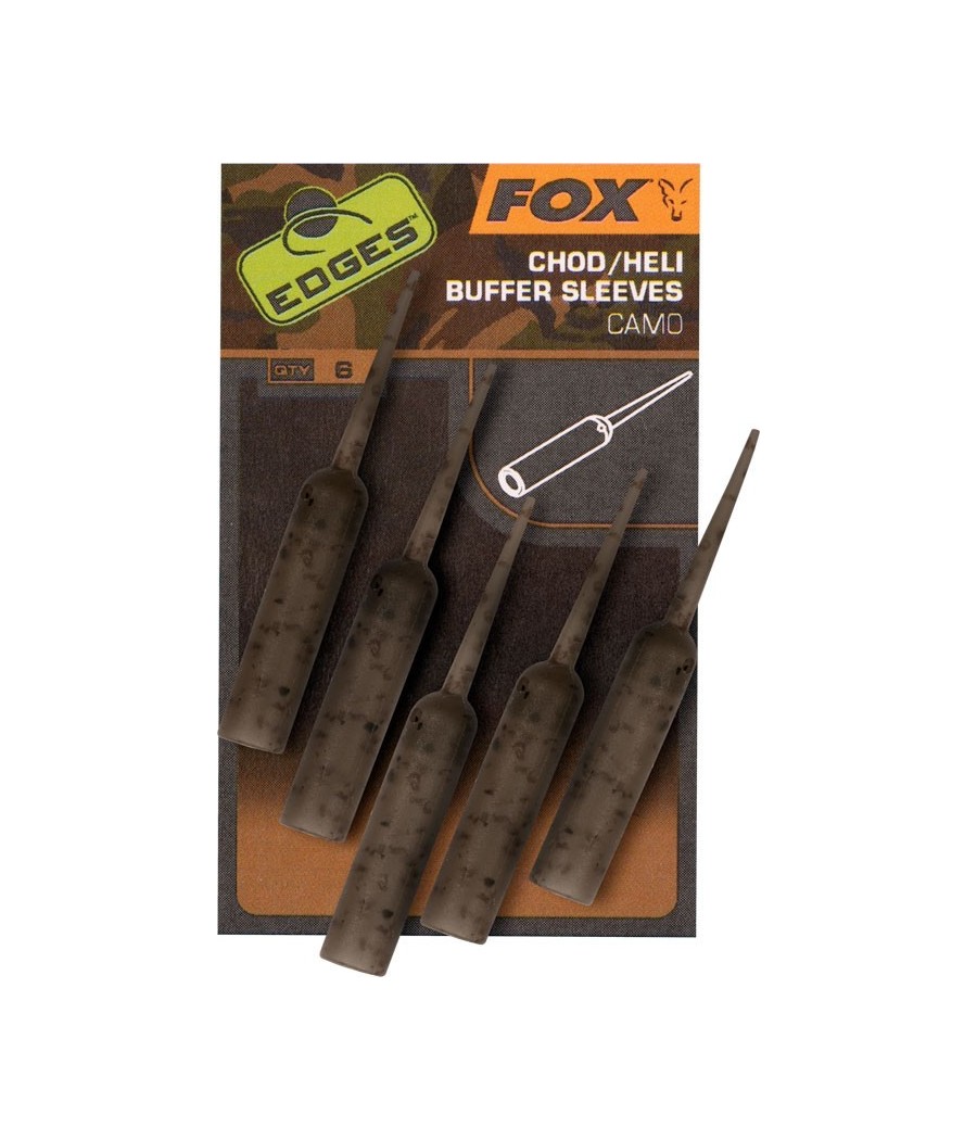 Fox Camo Naked Chod / Heli Buffer Sleeves 6szt