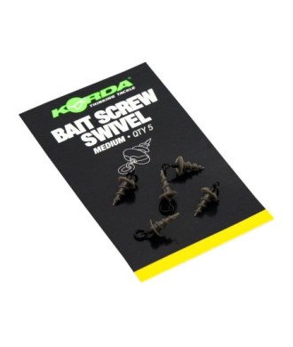 Korda Micro Ring Swivel Bait Screw Medium 5 szt.