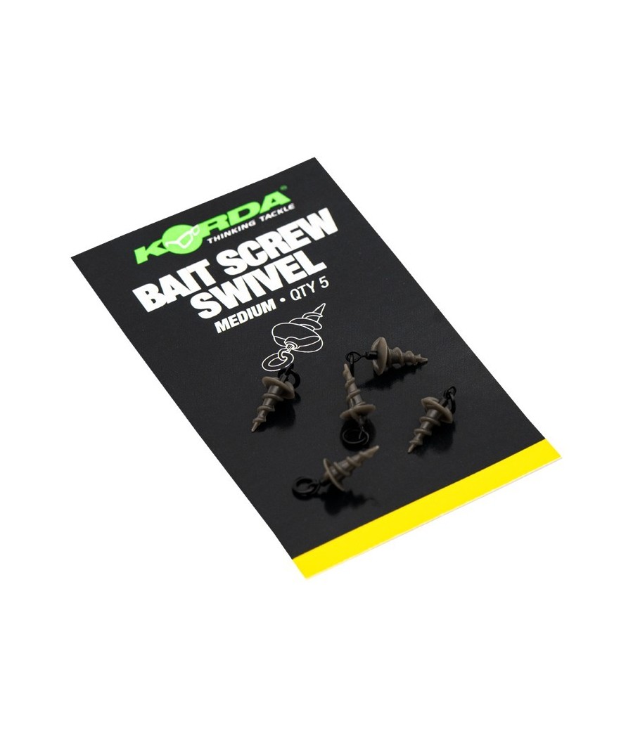 Korda Micro Ring Swivel Bait Screw Medium 5 szt.