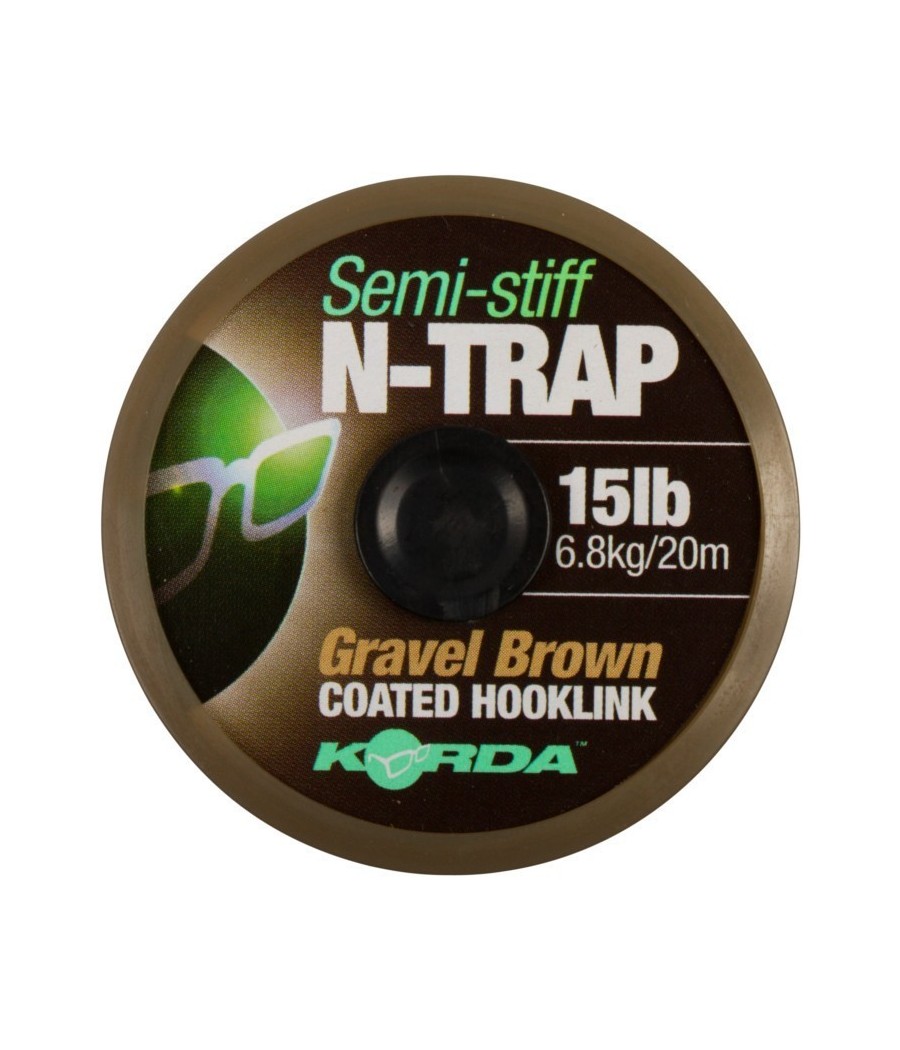 Korda Materiał przyponowy N-Trap Semi Stiff 20m - 15lb