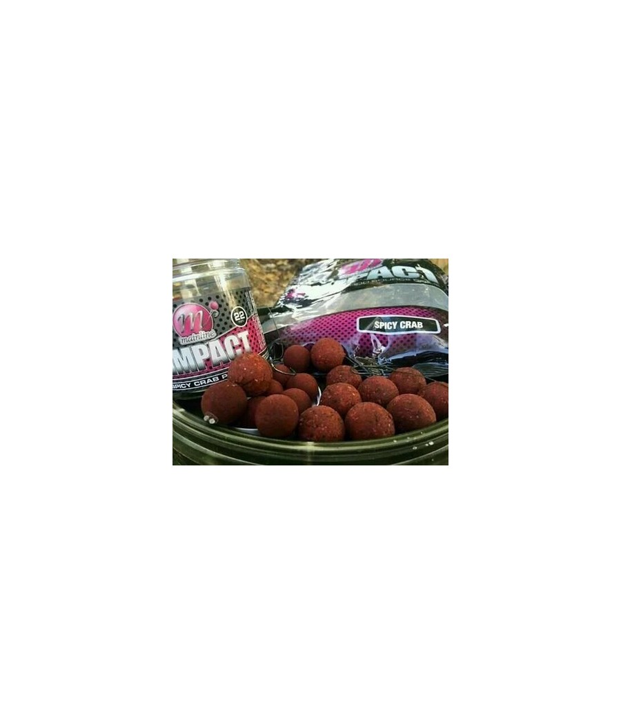 kaper sklep MAINLINE High Impact Spice Crab Boilies 20mm 3kg