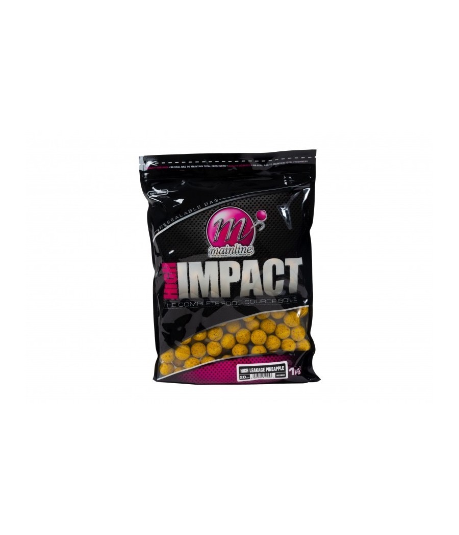 kaper sklep MAINLINE High Impact Pineapple Boilies 20mm 3kg