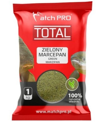 Matchpro Zanęta Total Zielony Marcepan 1kg