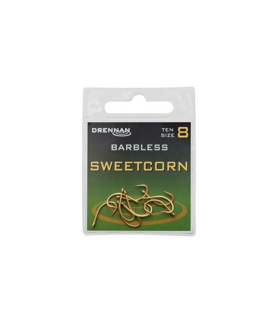 Drennan Haczyki Sweetcorn barbless Roz 8 10szt