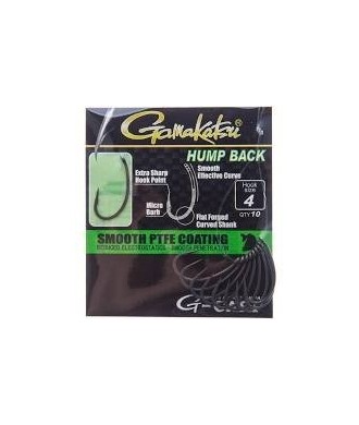 Gamakatsu  G-Carp HUMP BACK HOOKS GREY roz.6