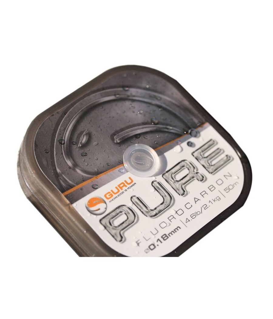 Pure Fluorocarbon Guru 50m - 0.08mm // 1lb