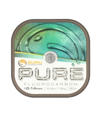 Pure Fluorocarbon Guru 50m - 0.10mm // 1.8lb