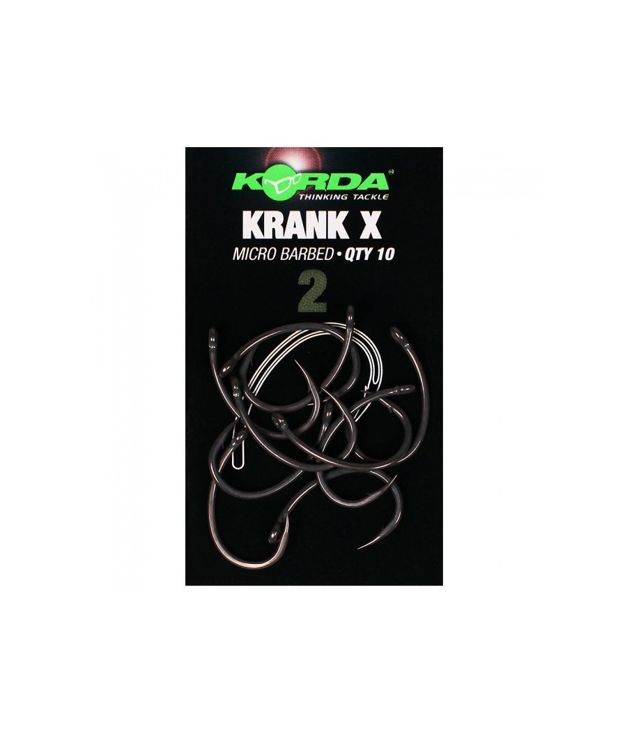 Korda Haczyki Krank X Micro Barbed nr 2 10szt