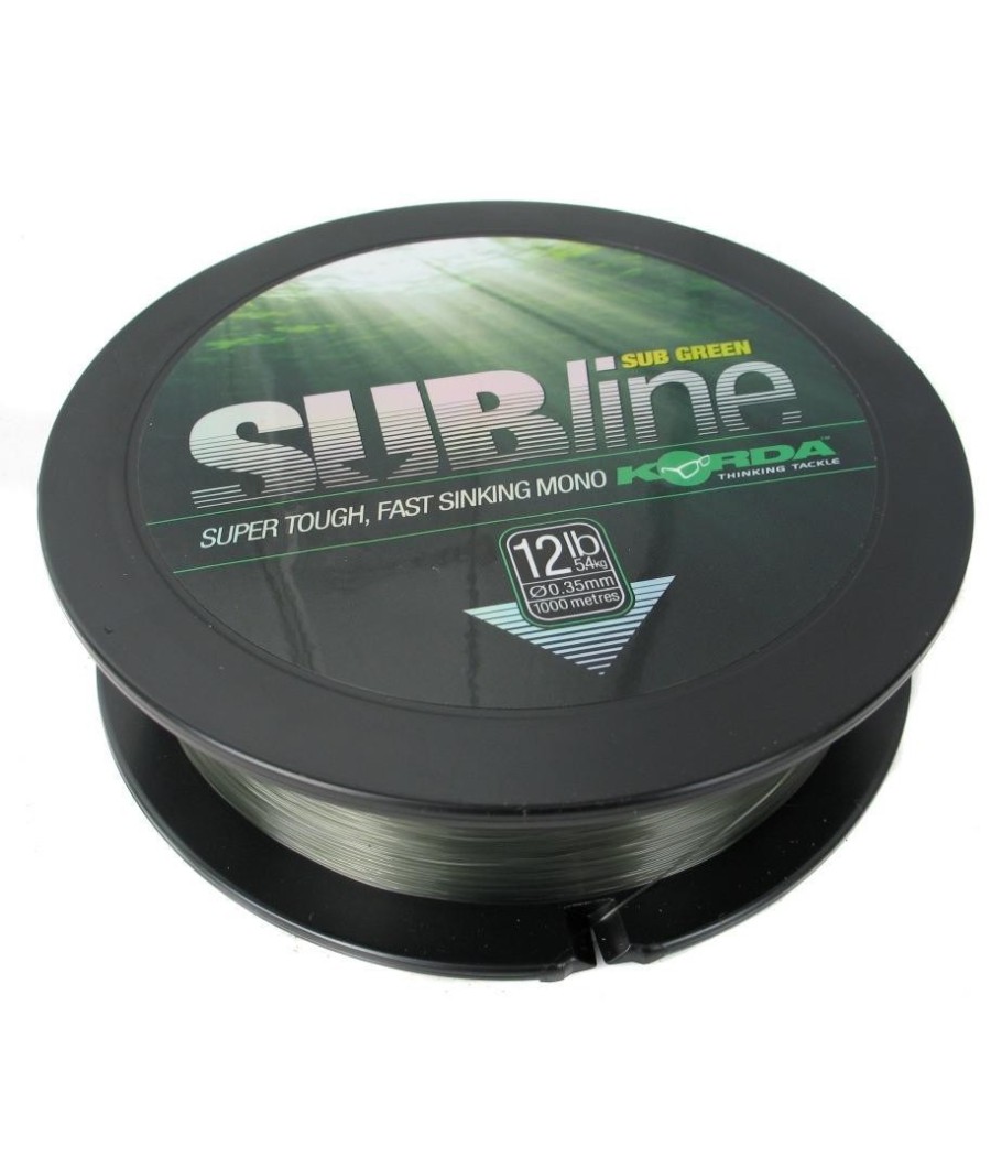 sklep kaper ŻYŁKA KORDA Subline Ultra 1000m Green 10lb 0,30m