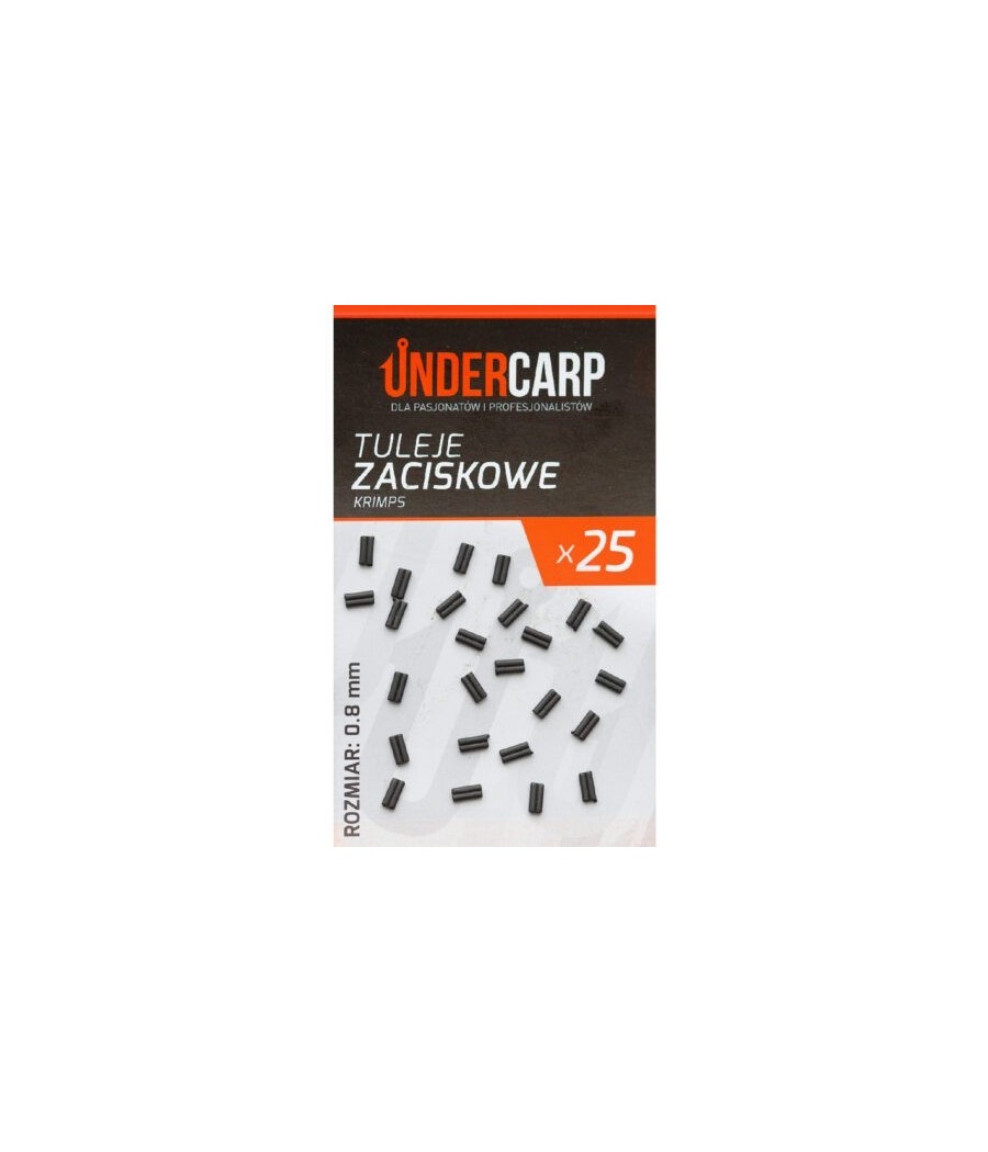 kaper sklep UNDERCARP TULEJE ZACISKOWE KRIMPS 0,8mm