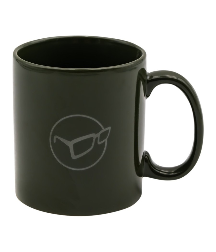 Korda Kubek Mug Glasses Logo Olive