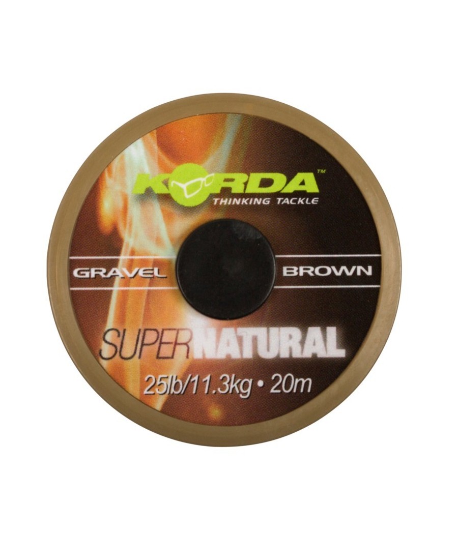 kaper sklep KORDA Super Natural Gravel Brown 18lb 20m