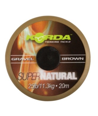 kaper sklep KORDA Super Natural Gravel Brown 25lb 20m