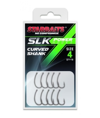 Starbaits haczyki Power PTFE Curved Shank Rozmiar 6