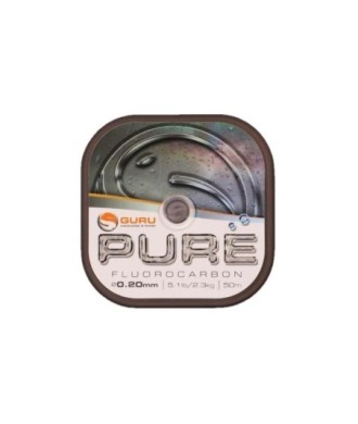 Guru Pure Fluorocarbon 50m 0.25mm 3.2kg