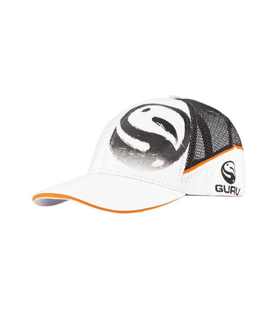 GURU Czapka z daszkiem  White Trucker Cap