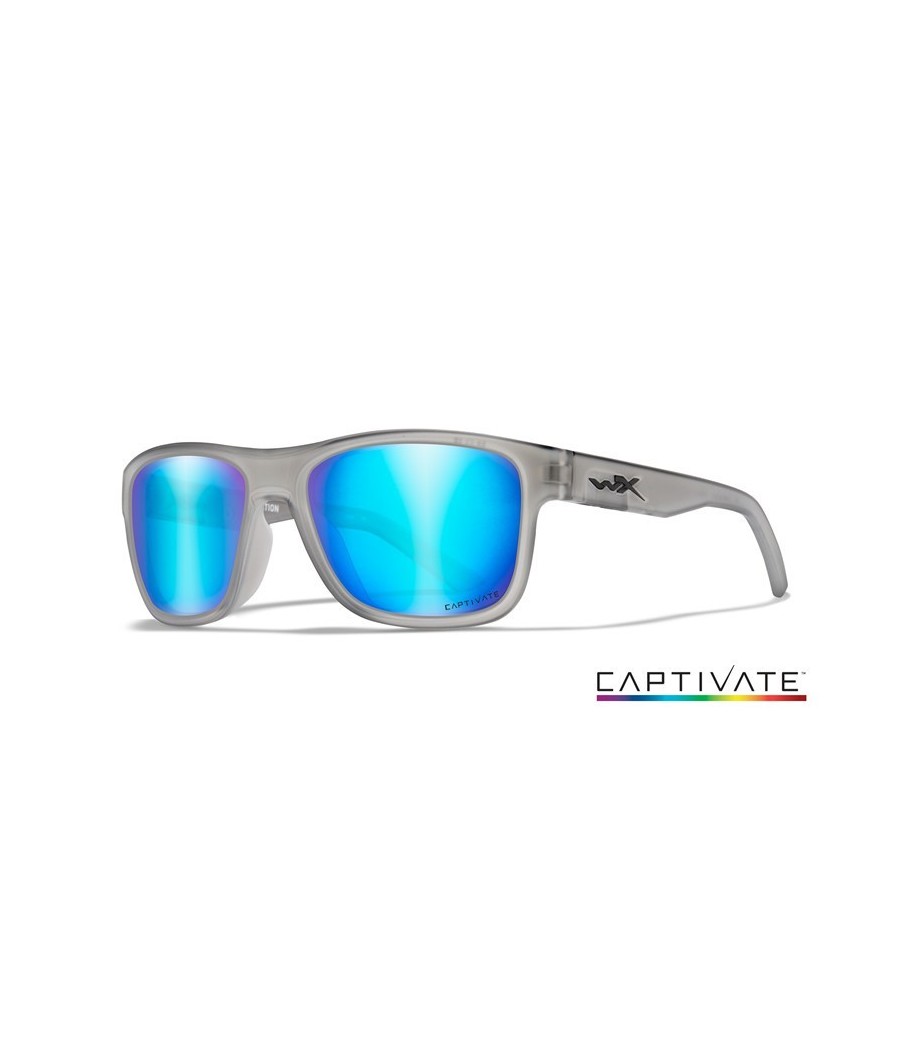 OVATION CaptivateTM Polarized Blue Mirror Matte Slate Frame