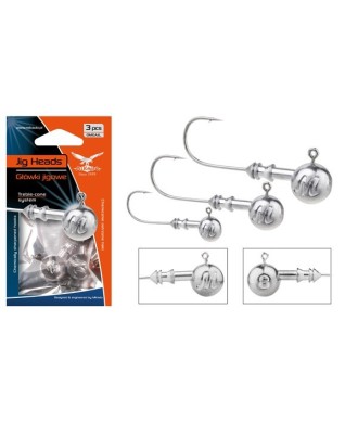 Mikado ABERDEEN JIG 10g 5/0 Główki Jigowe 3szt