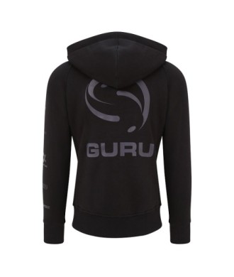 GURU BLUZA Z KAPTUREM SEMI LOGO BLCK  roz.S