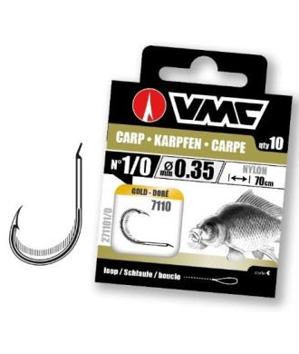 VMC 7110 Przypony Karp Gold 6 0,25 70cm