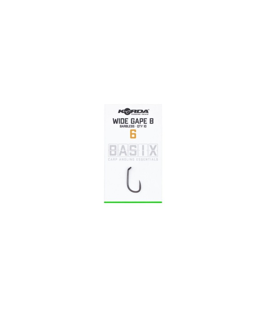 Korda Haczyki WIDE GAPE BASIX MICRO BARBED roz.4