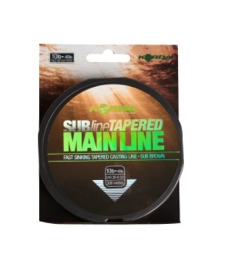 Korda SubLine Tapered Mainline 0,33-0,50mm